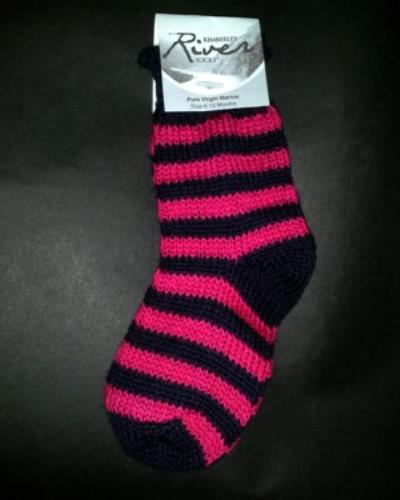 Pink Navy Stripe