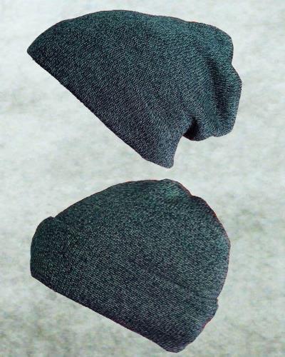 Navy/Green Marl